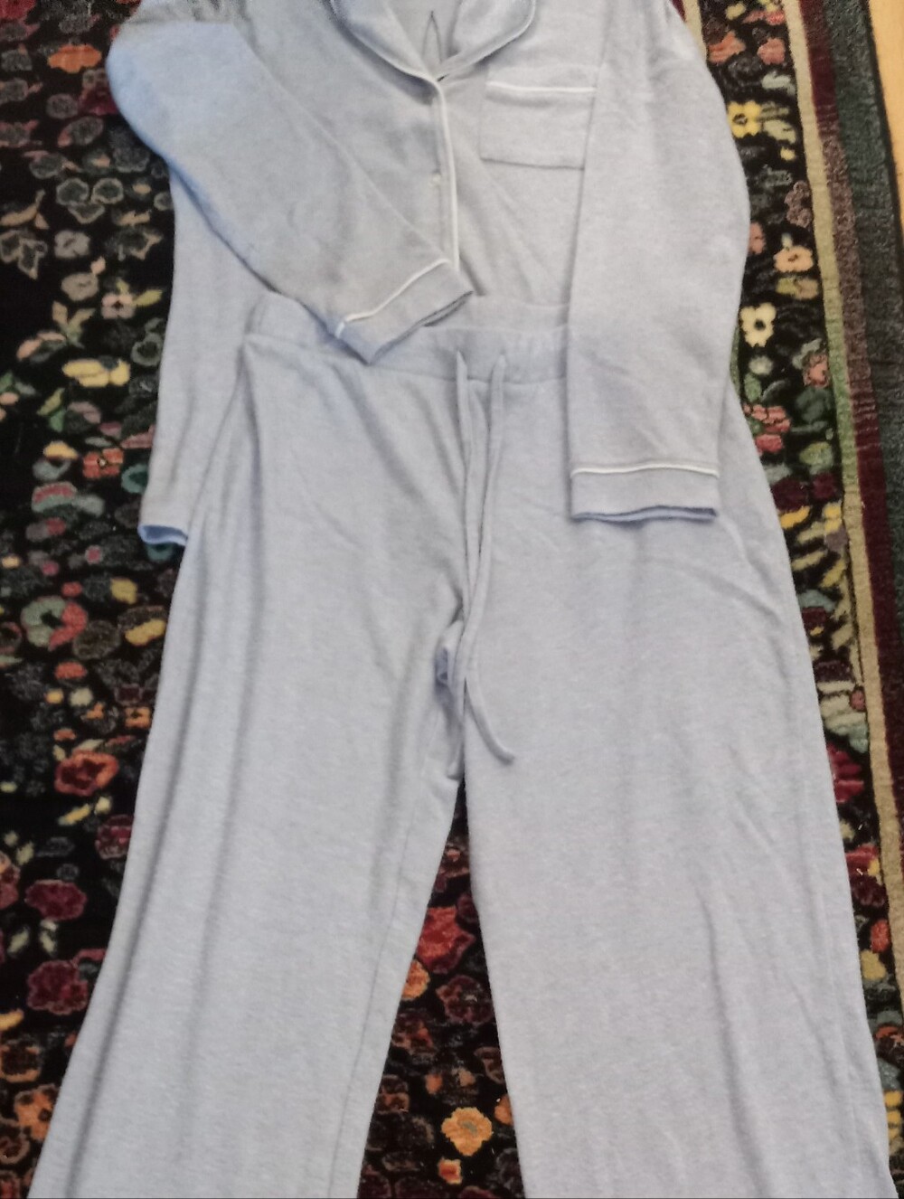 Haven Light Blue Women's Two-Piece Pajama Set - Picture 3 of 5